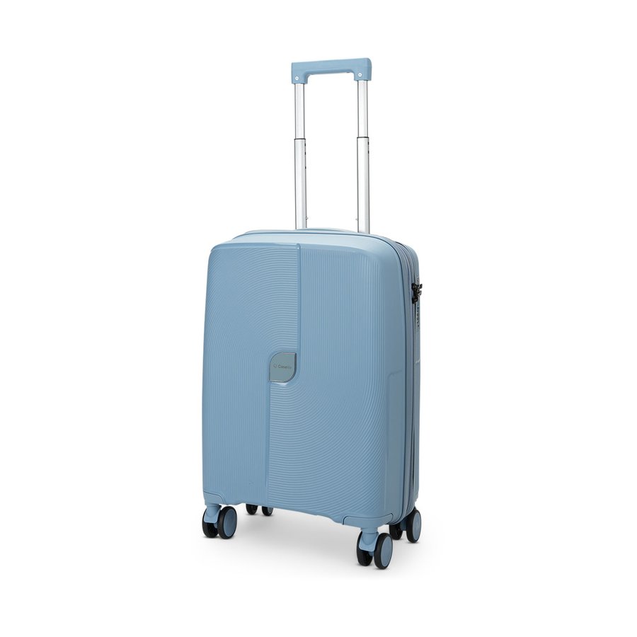 Caselite Aero 56cm Hardside Carry-On Suitcase Light Blue Light Blue