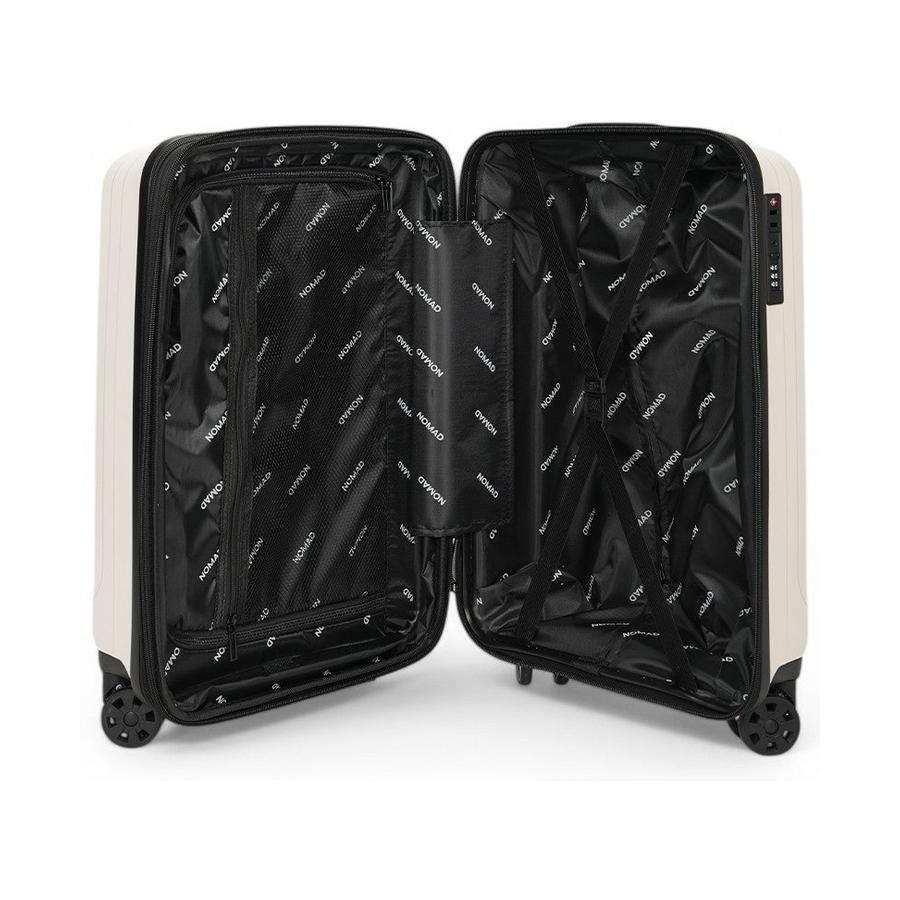 Nomad Venture 56cm Hardside Carry-On Suitcase White White