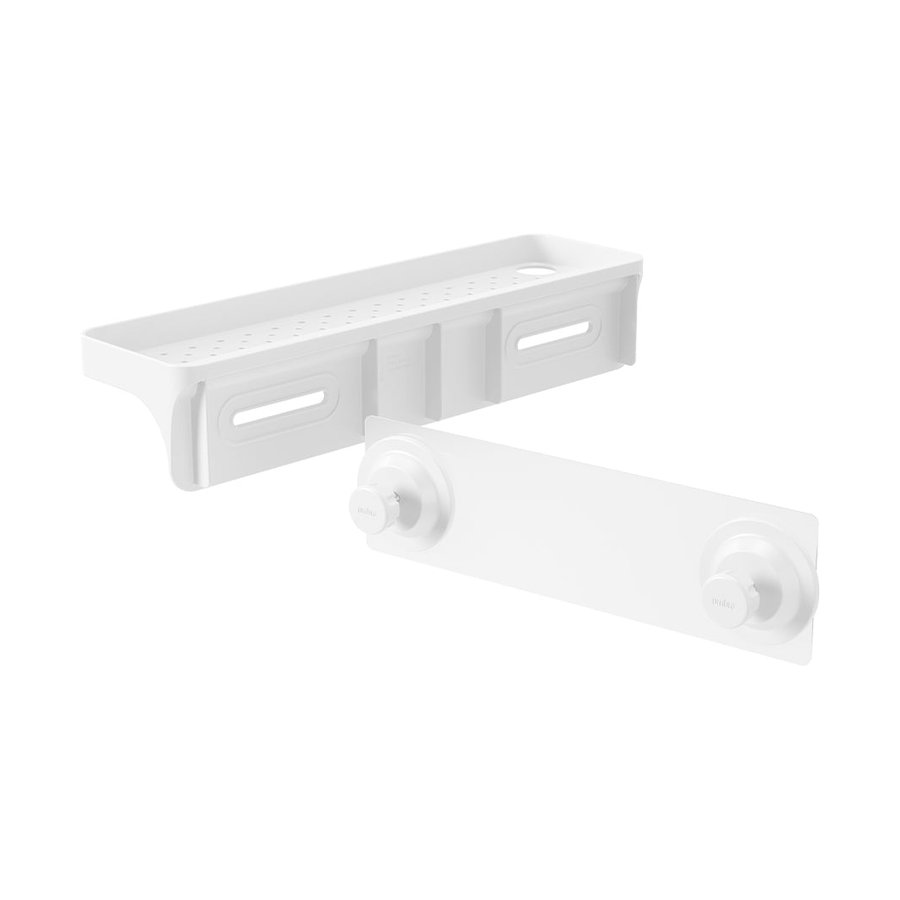 Umbra Flex Adhesive Shelf White/Natural White/Natural