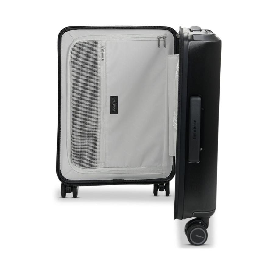 Samsonite Evoa Z 55cm Hardside Carry-On Suitcase Black Black