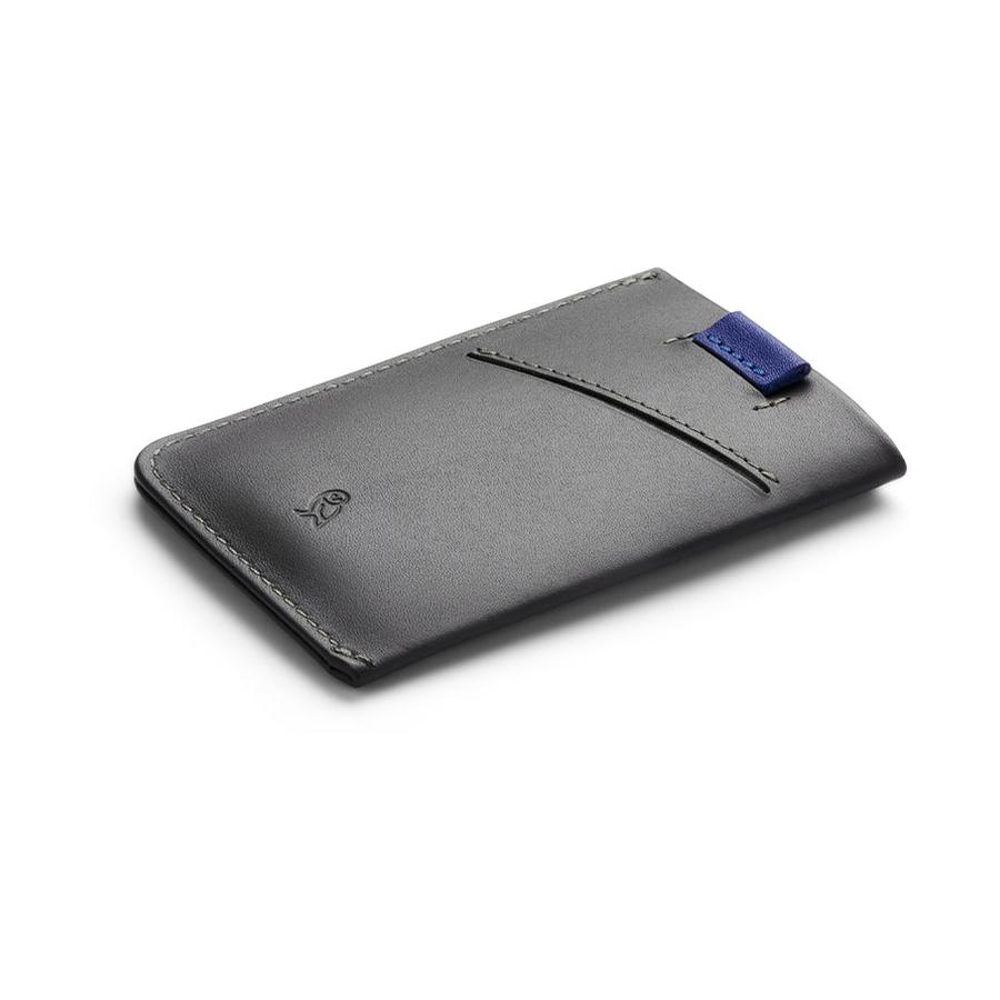 Bellroy Card Sleeve Second Edition Charcoal Cobalt Charcoal Cobalt