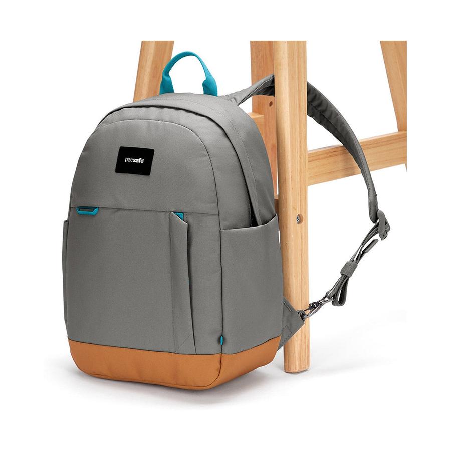 Pacsafe GO 15L Anti-Theft Recycled Backpack Stone Stone