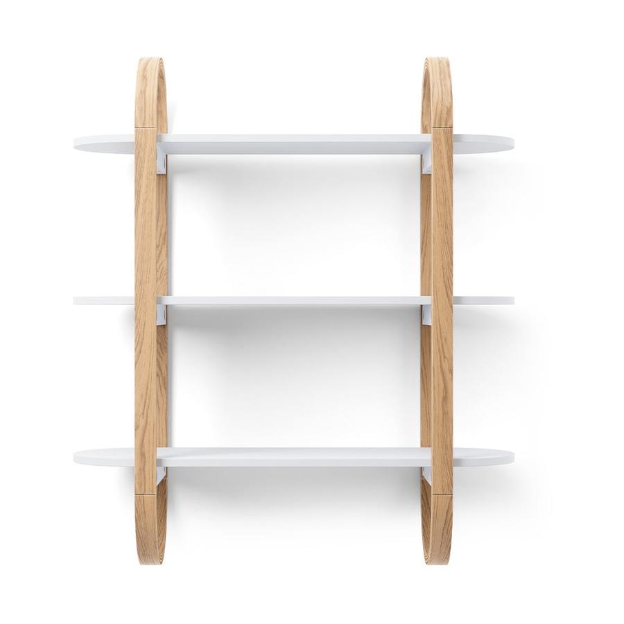 Umbra Bellwood Wall Shelf White/Natural White/Natural