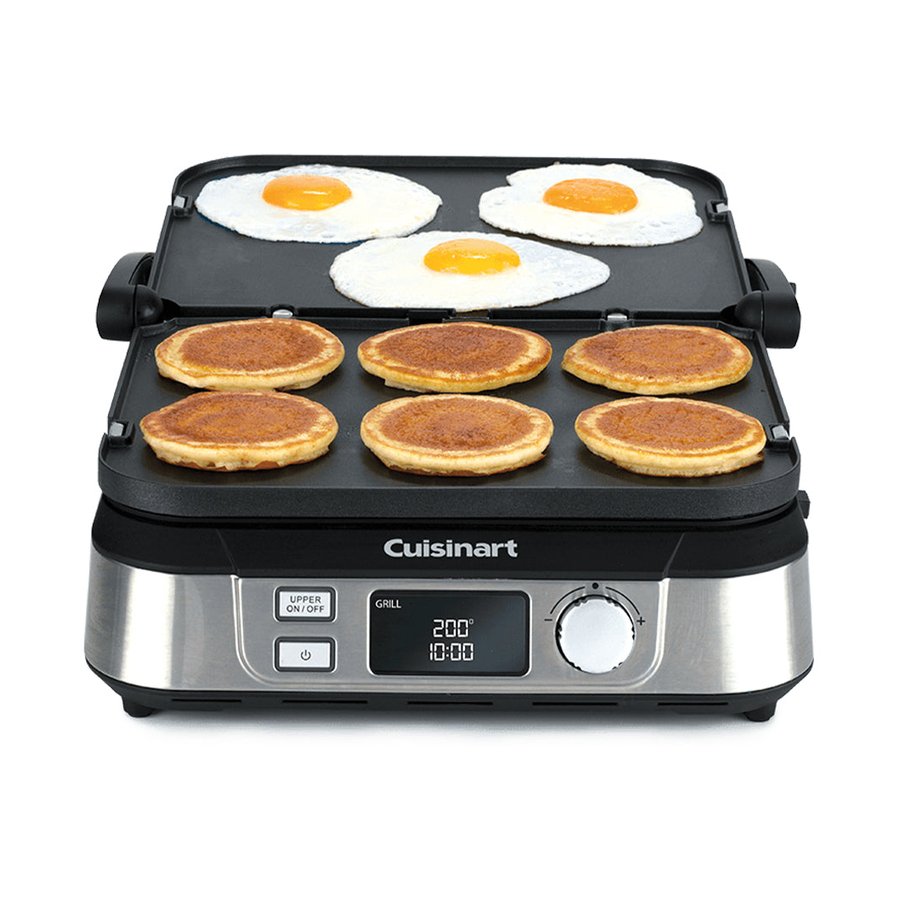 Cuisinart Griddler & Deep Pan Stainless Steel Stainless Steel