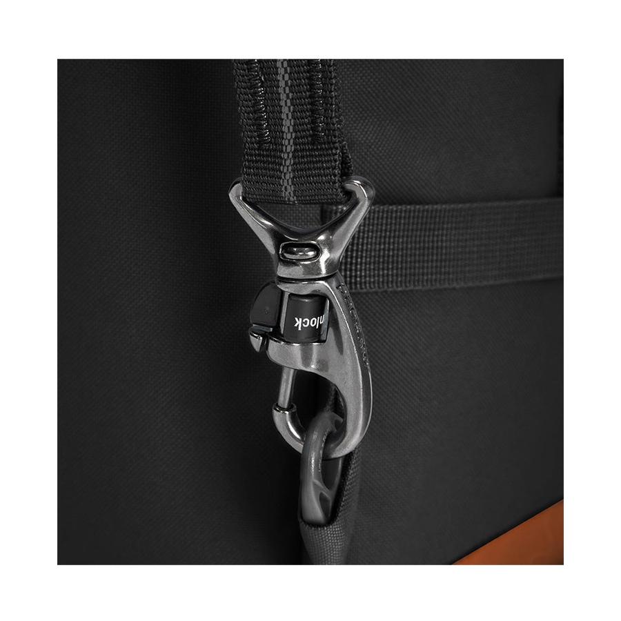 Pacsafe GO 44L Anti-Theft Recycled Carry-On Backpack Jet Black Jet Black