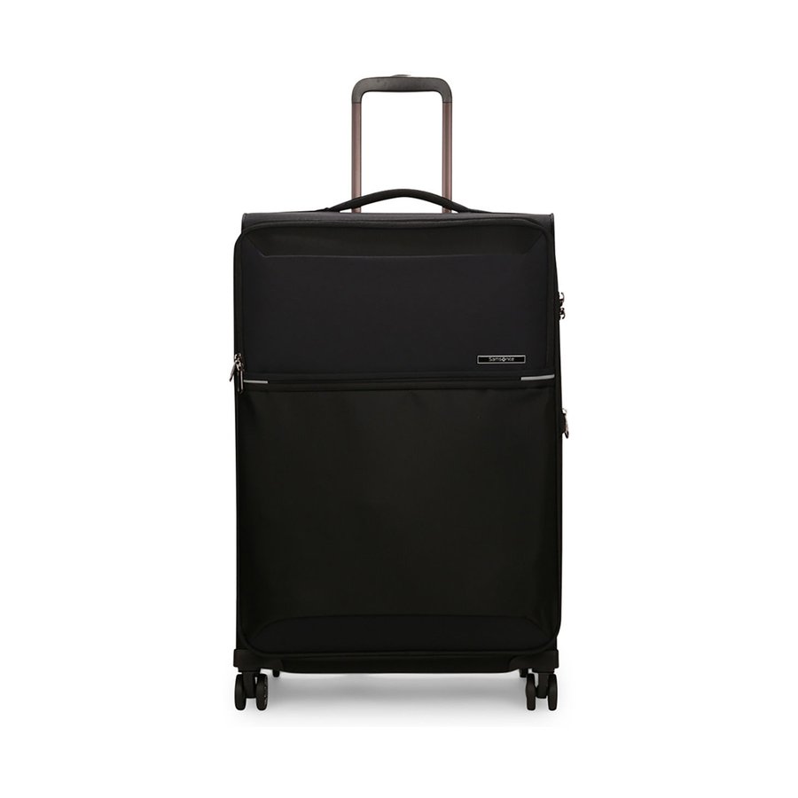 Samsonite 73H 71cm Softside Checked Suitcase Black Black