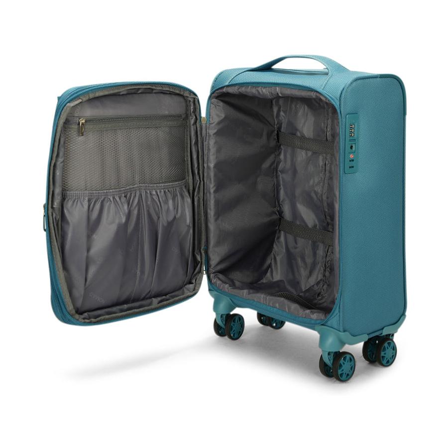 Caselite Ultra 55cm Softside Carry-On Suitcase & Laptop Bag Set Teal Teal