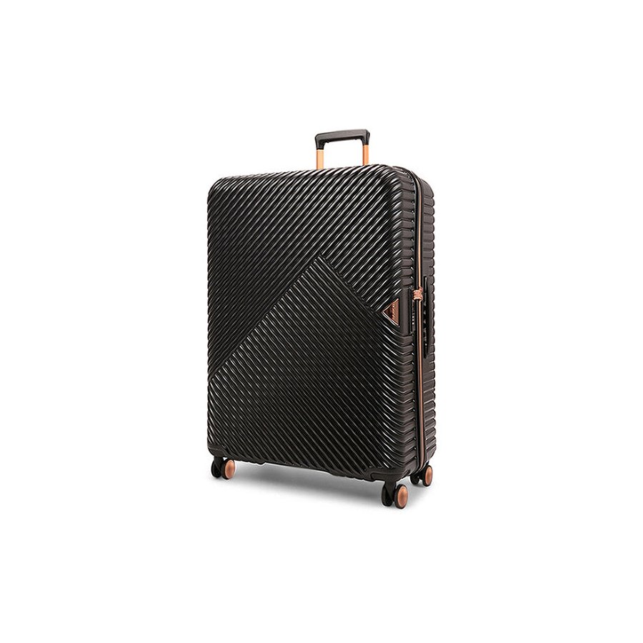 Saben Going Places 76cm Hardside Suitcase Black Black