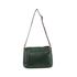 Milleni Grace Women's Leather Crossbody Bag Emerald/Chestnut