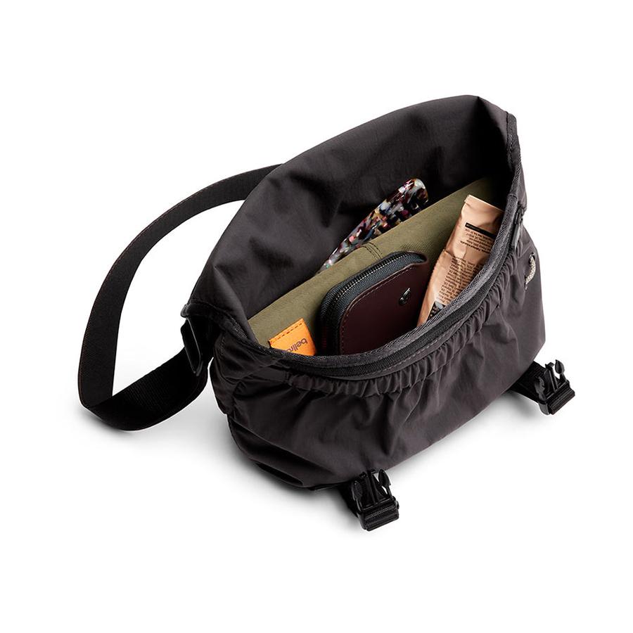 Bellroy Cinch Mini Messenger Black Rock Black Rock