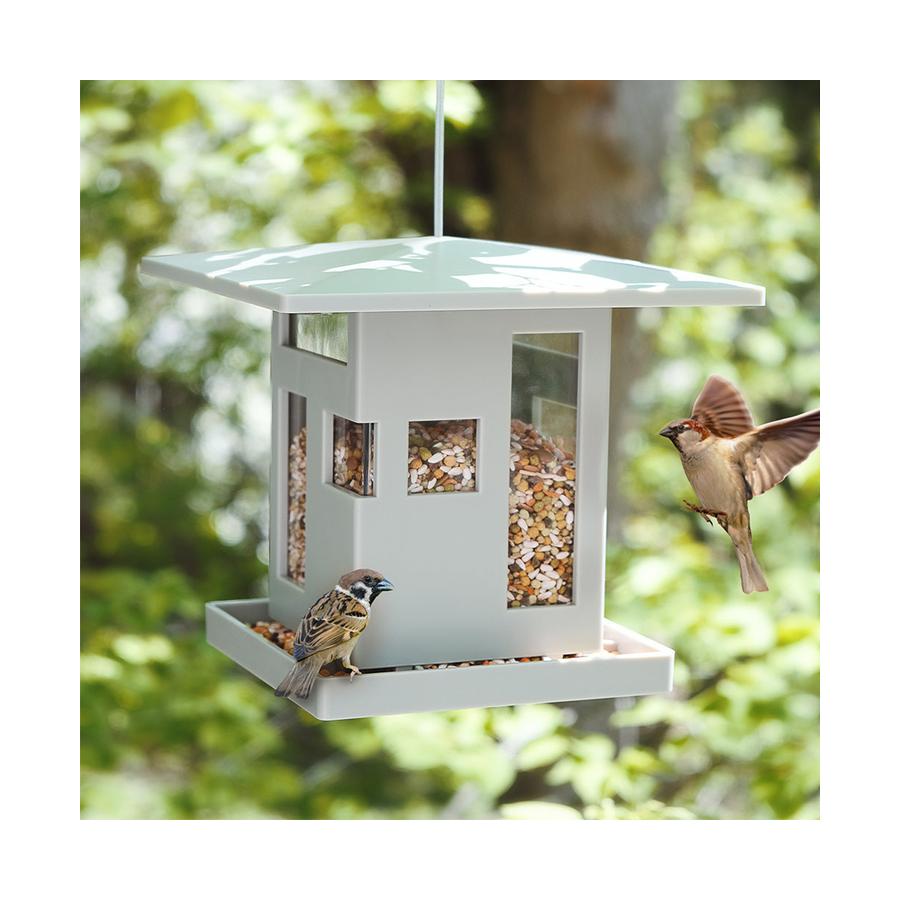 Umbra Bird Cafe Feeder Grey Grey