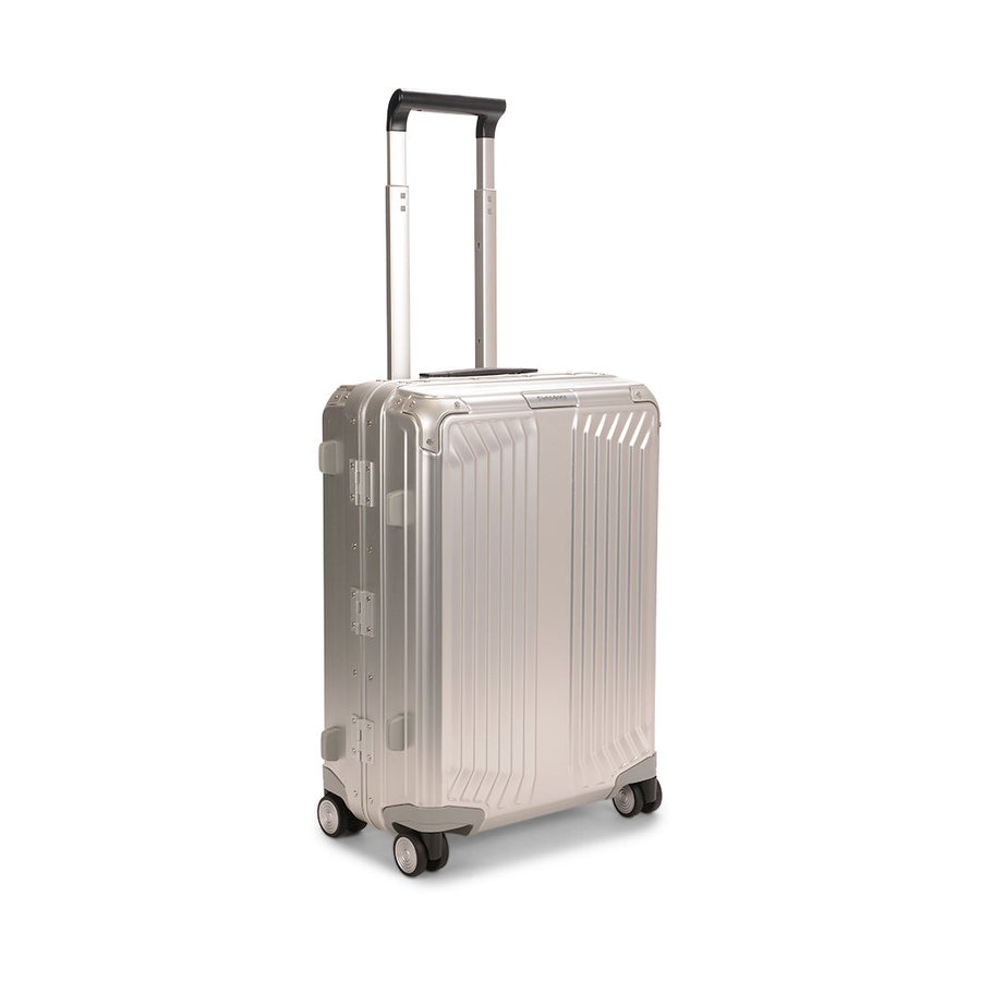 Samsonite Lite-Box ALU 55cm Hardside Carry-On Suitcase Aluminium Aluminium