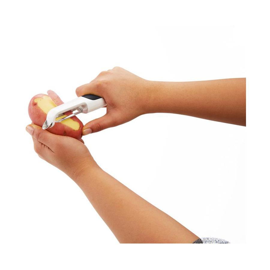 Zyliss Smooth Glide Swivel Peeler White/Grey White/Grey