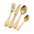 Mikasa Soho Gold 16 Piece Cutlery Set Stainless Steel