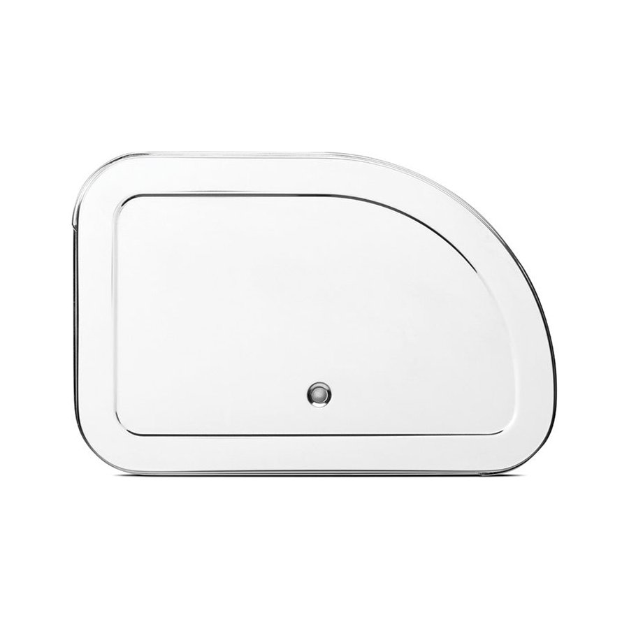 Brabantia Roll Top Large Bread Bin Brilliant Steel Brilliant Steel