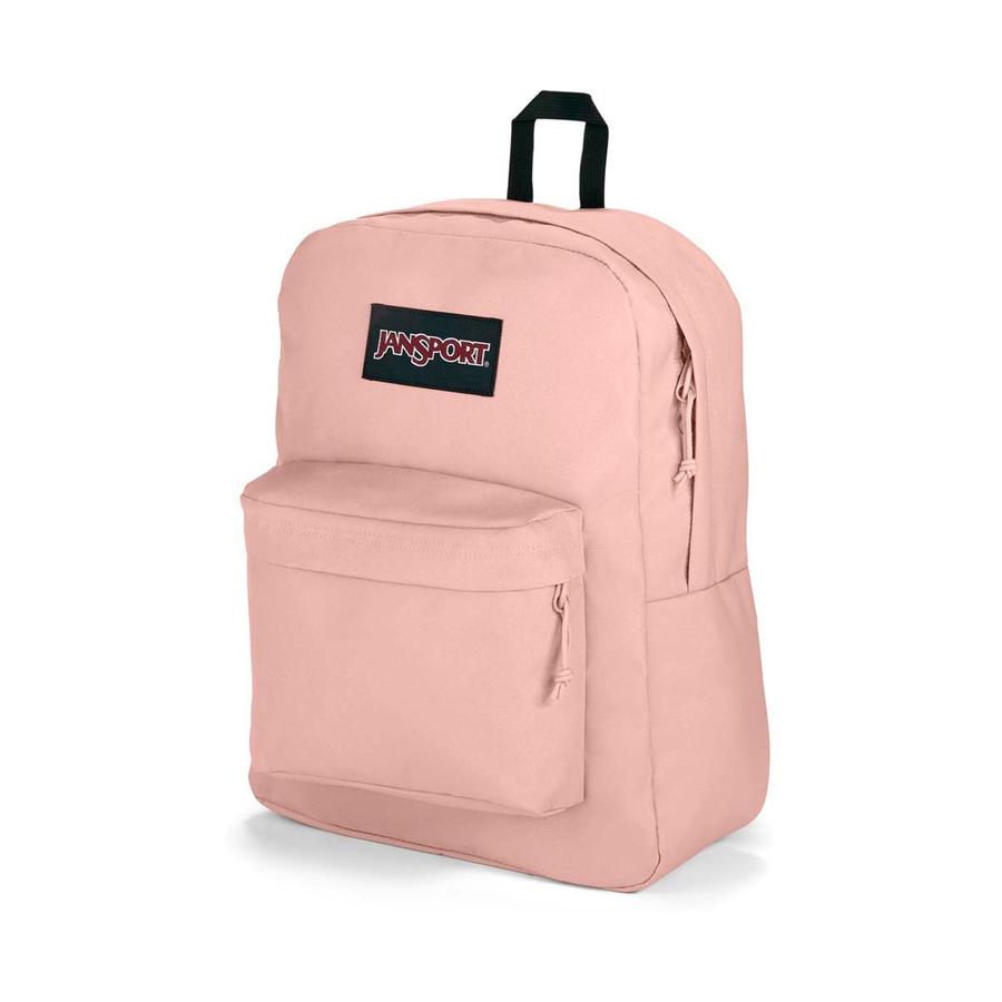 Jansport Superbreak Plus Backpack Misty Rose Misty Rose