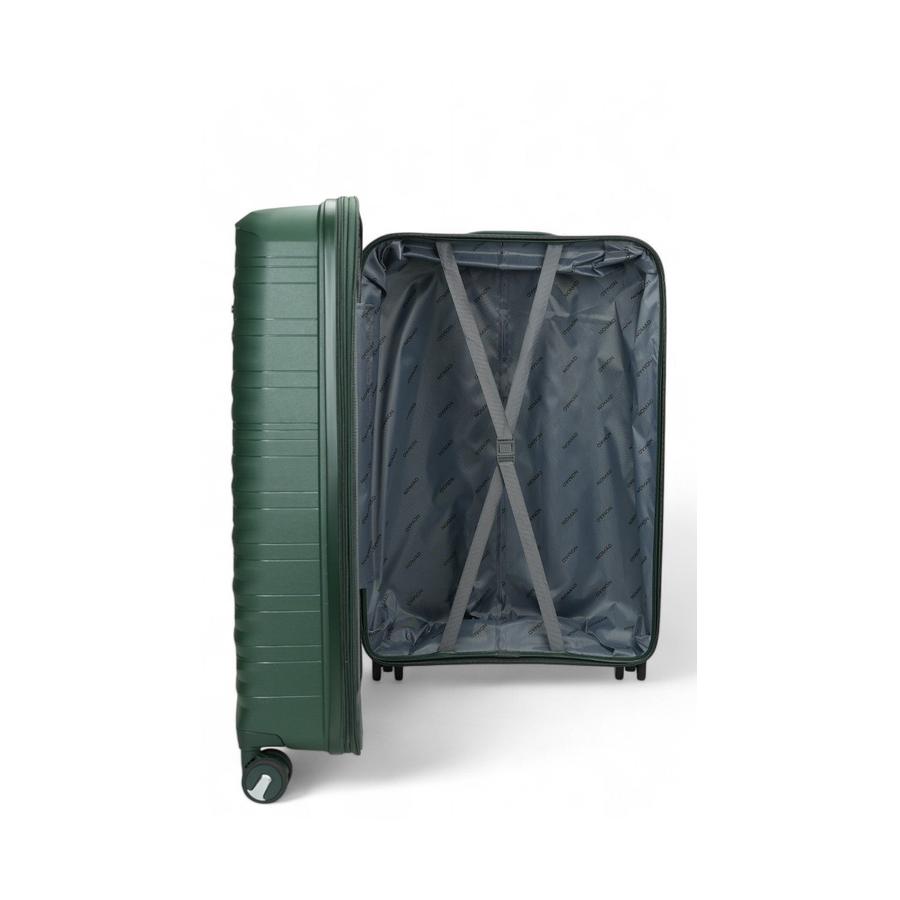Nomad Discover 75cm Hardside Checked Suitcase Forest Green Forest Green