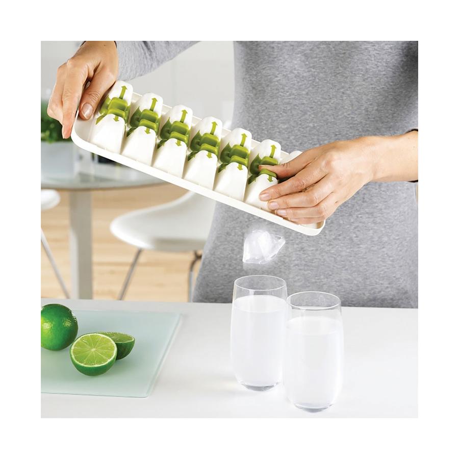 Joseph Joseph Quicksnap Plus Ice Cube Tray Green Green