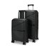 Nomad Aspire 55cm & 75cm Hardside Luggage Set Black