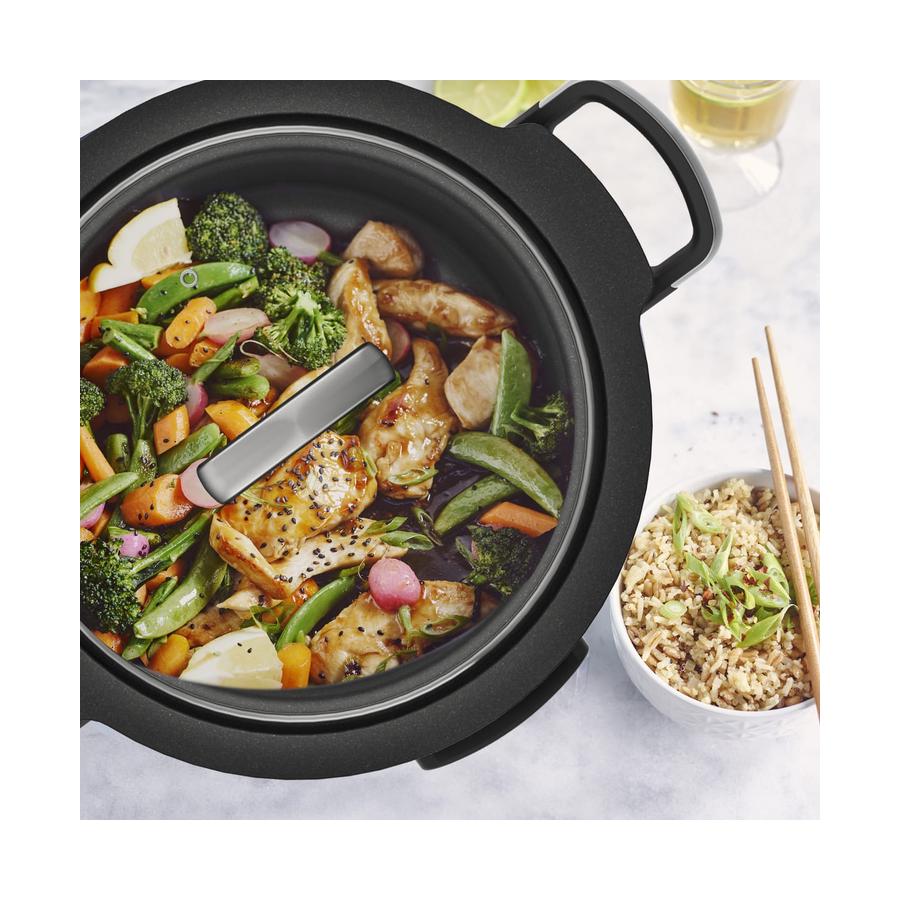 GreenPan Bistro Slow Cooker 3.7L Black Black