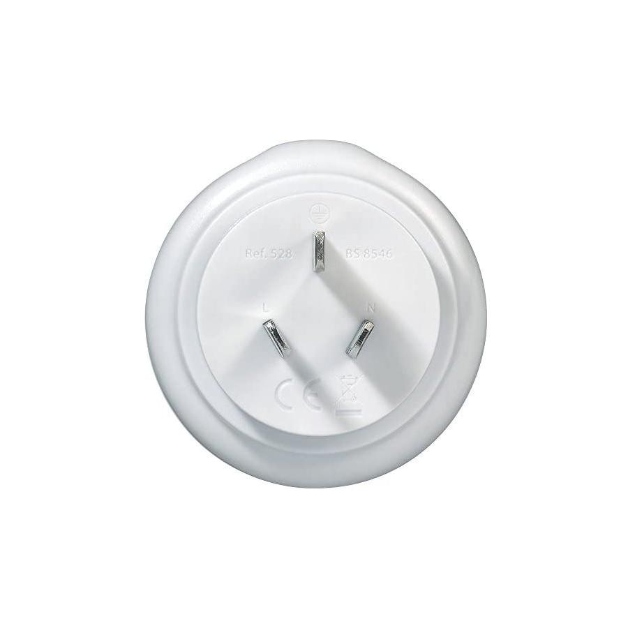 Go Travel UK to AUS & China Travel Adapter White White