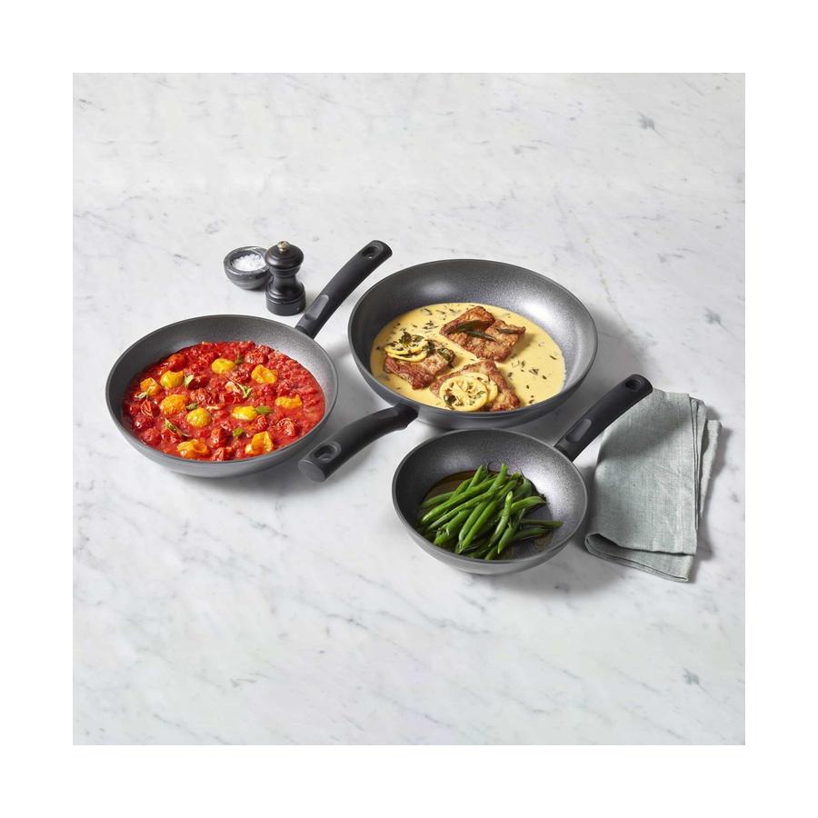 Essteele Per Benessere 20cm, 26cm & 30cm Skillet Set Grey Grey