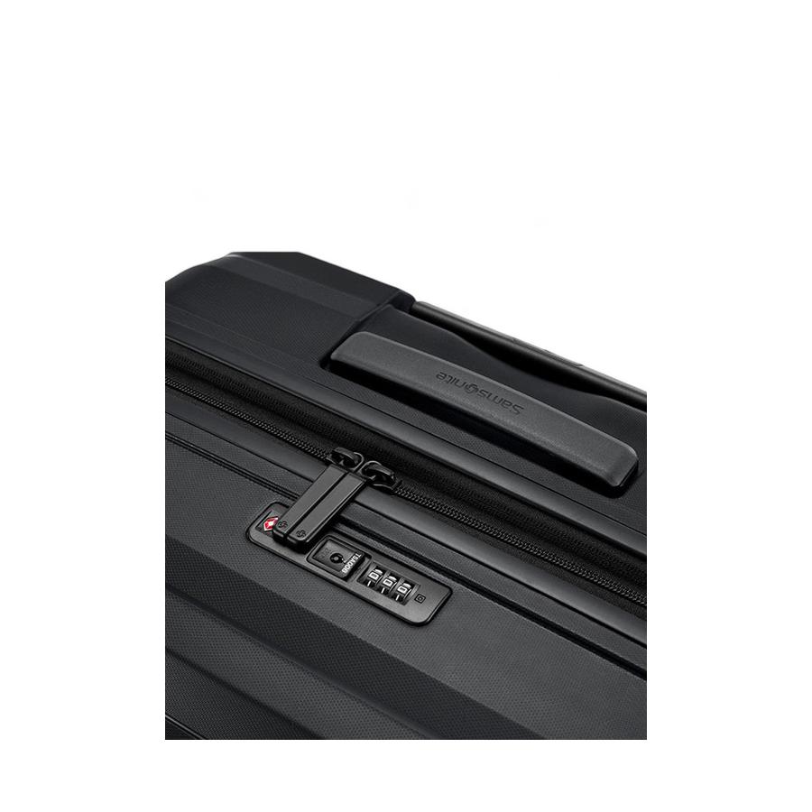 Samsonite Octolite Neo 75cm Hardside Checked Suitcase Black Black