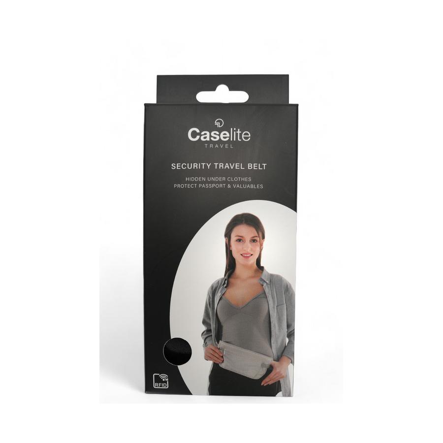 Caselite RFID Security Travel Belt Black Black
