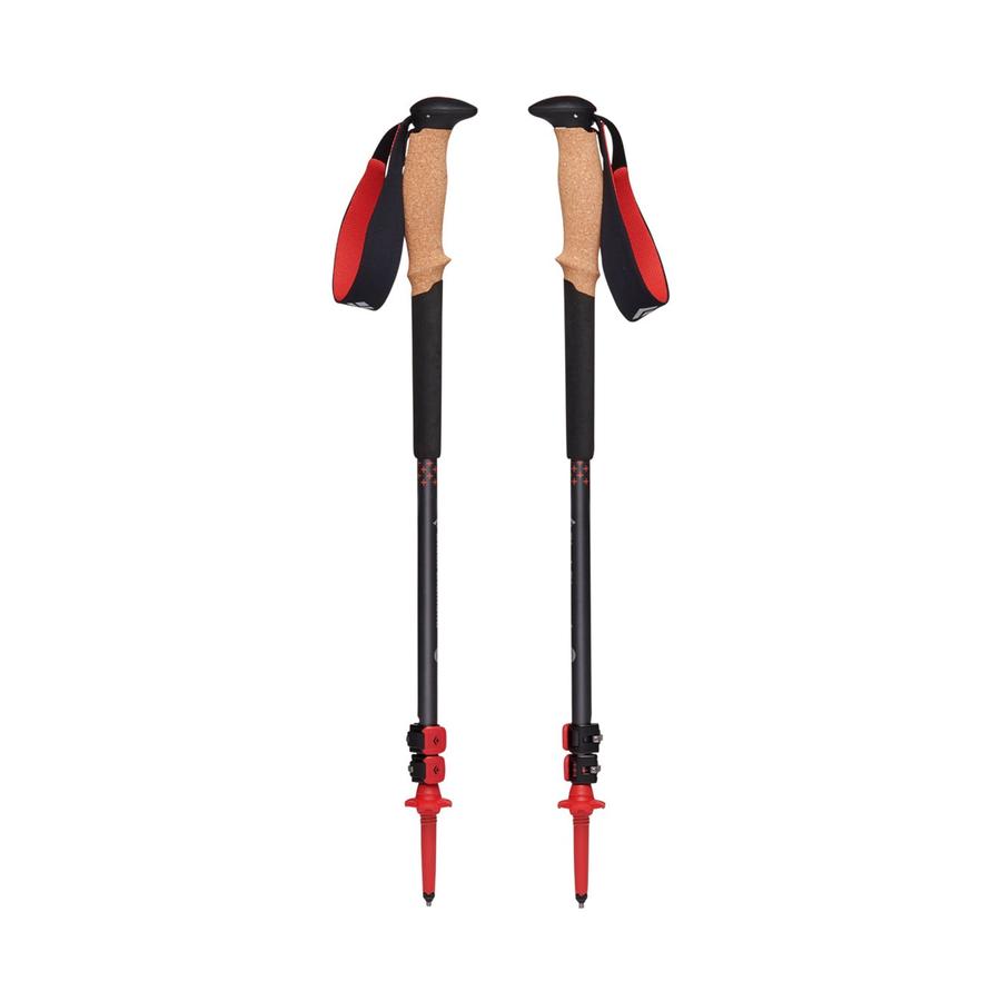 Black Diamond Pursuit Trekking Poles (Medium/Large) Charcoal/Octane Charcoal/Octane