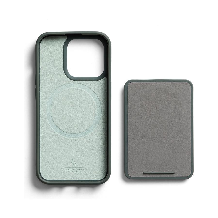 Bellroy iPhone 15 Pro Mod Phone Case + Wallet (With Button Add-On) Evergreen Evergreen
