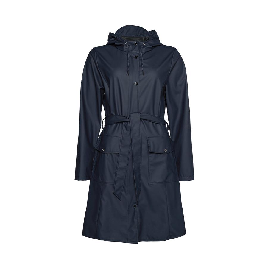 Rains Curve Jacket Navy Default Title