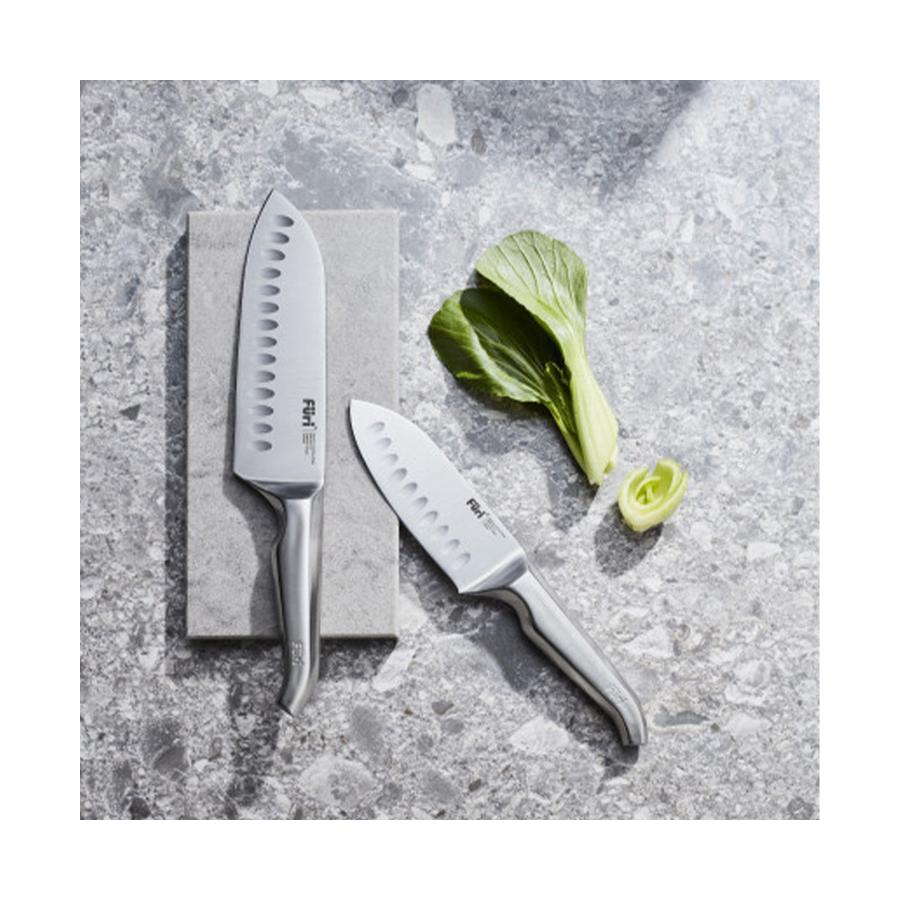 Furi Pro East/West Santoku 2 Piece Knife Set Wood Wood