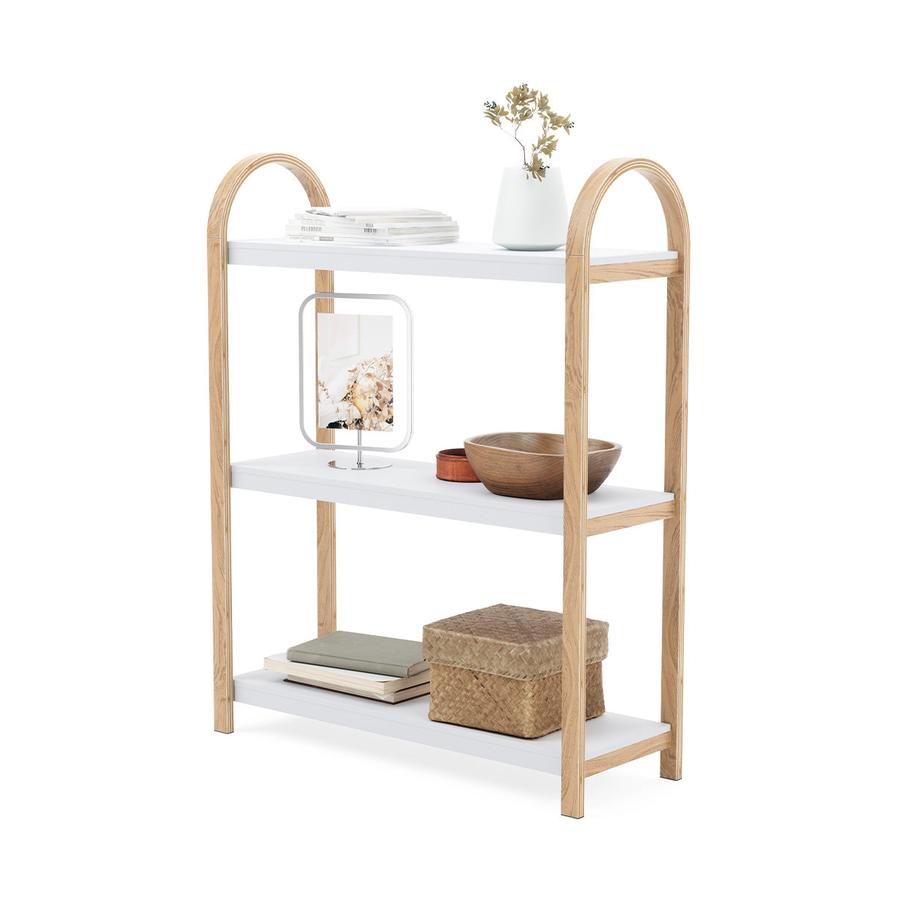 Umbra Bellwood 3 Tier Freestand Shelf White/Natural White/Natural
