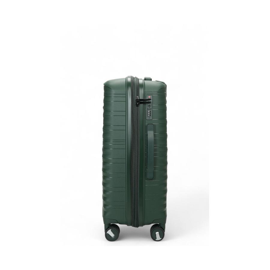 Nomad Discover 65cm Hardside Checked Suitcase Forest Green Forest Green