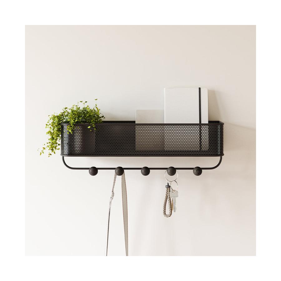 Umbra Estique Entryway Organiser Black/Walnut Black/Walnut