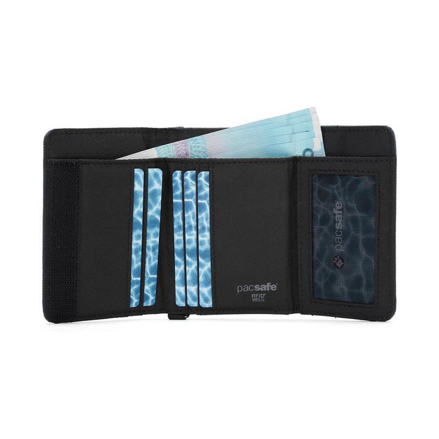 Pacsafe RFIDsafe RFID Blocking Trifold Wallet Dark Denim Dark Denim