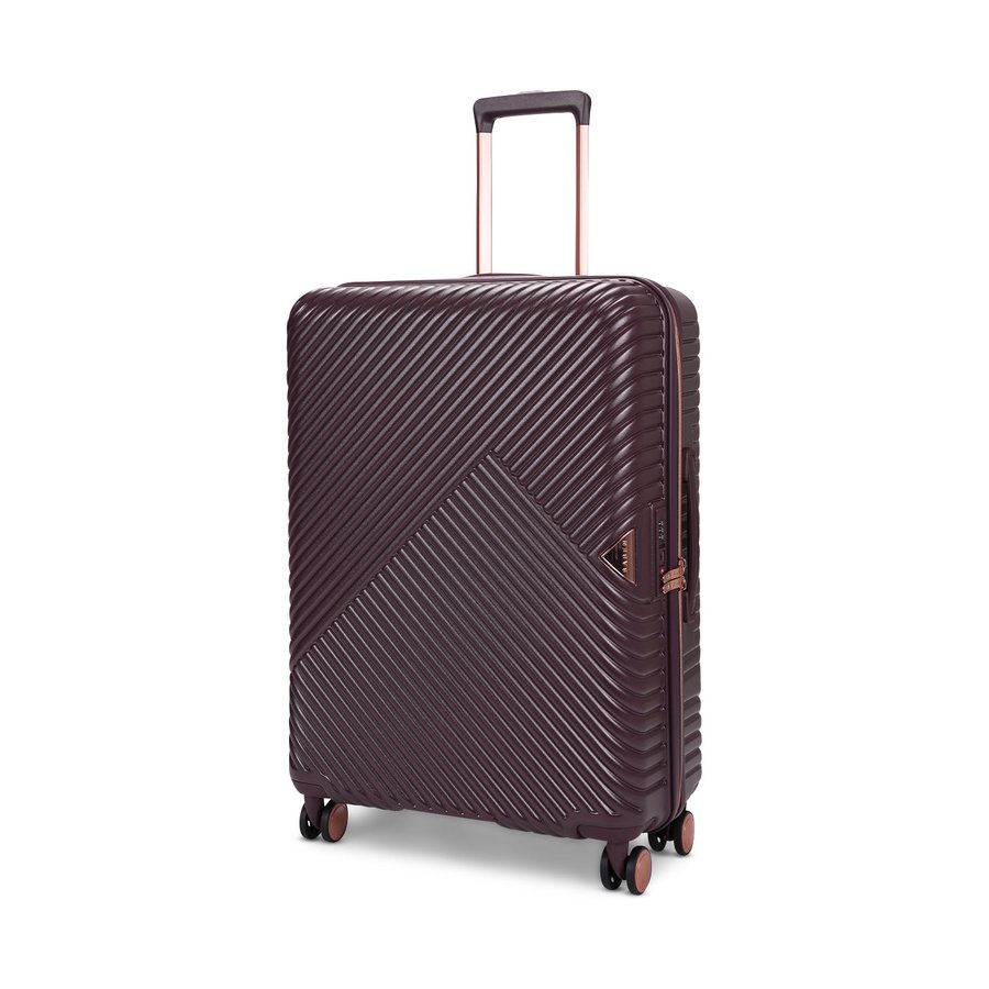Saben Going Places 66cm Hardside Suitcase Merlot Merlot