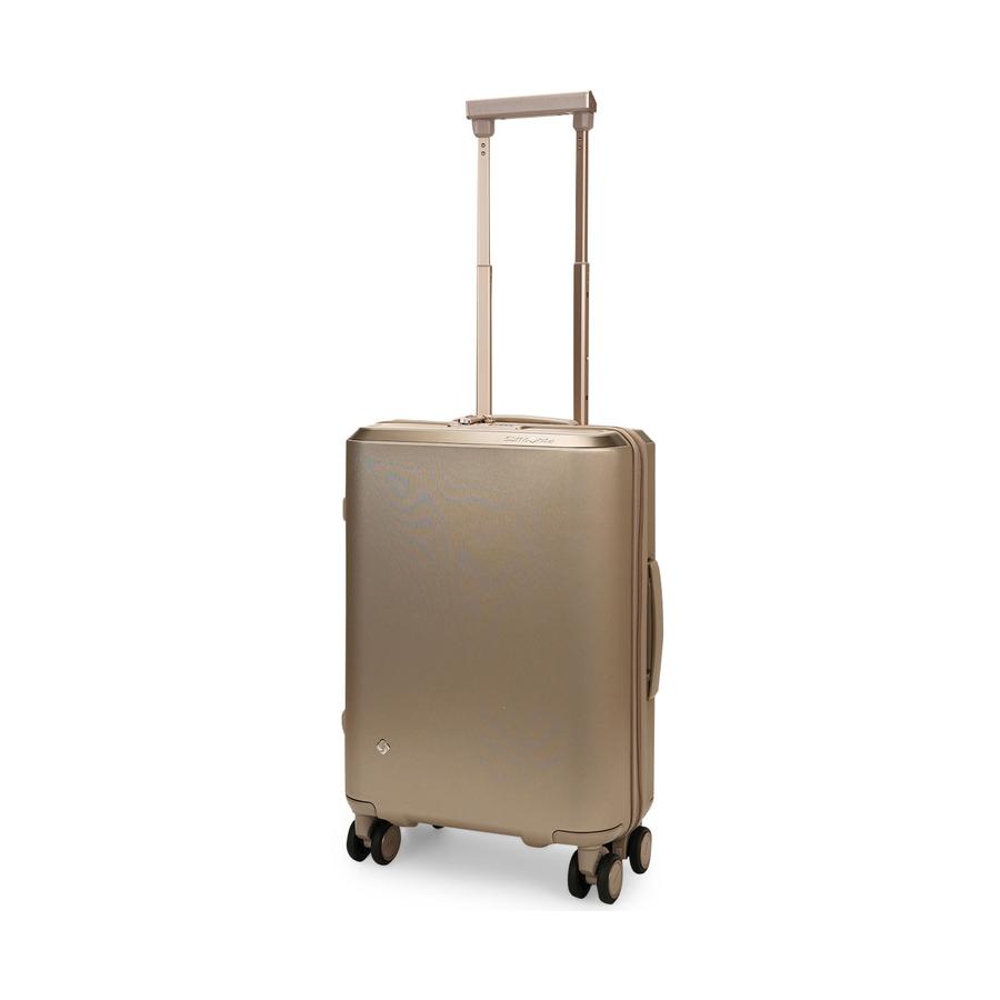 Samsonite Evoa Z 55cm Hardside Carry-On Suitcase Ivory Gold Ivory Gold