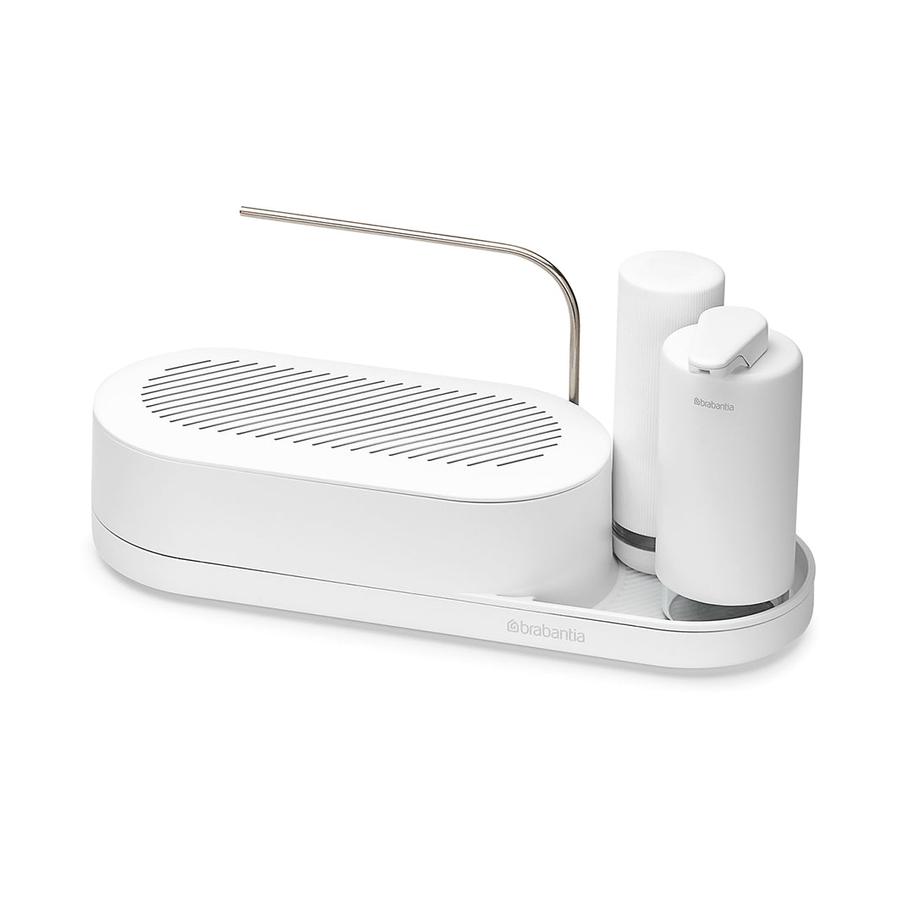 Brabantia SinkStyle Organiser Set of 3 Mineral Fresh White Mineral Fresh White