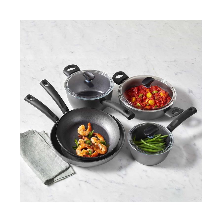 Essteele Per Benessere 5 Piece Cookware Set Grey Grey