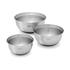 Brabantia Profile Mixing Bowl Set of 3 - Bake & Mix Matte Steel