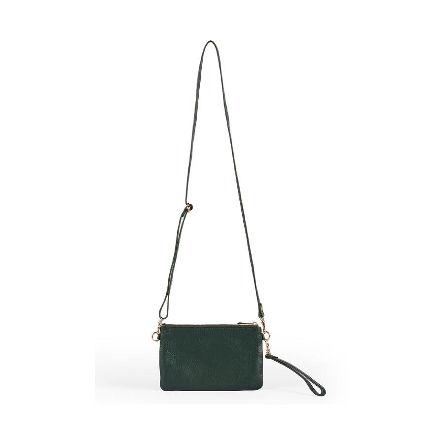 Duffle&Co Sienna Single Crossbody Bag Forest Forest