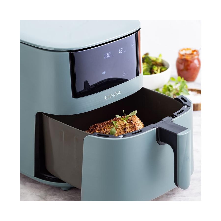 GreenPan Bistro Air Fryer 7.2L Smokey Blue Smokey Blue