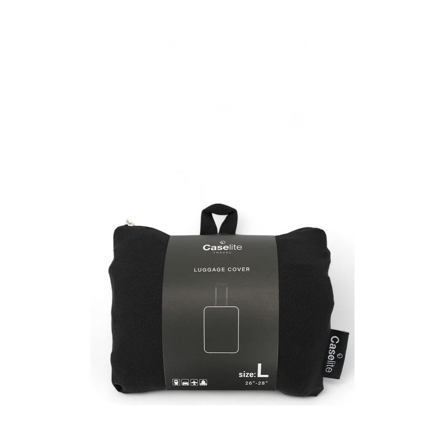 Caselite Large Luggage Cover Black Black