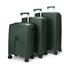 Caselite Aero 56cm, 65cm & 75cm Hardside Luggage Set Forest Green