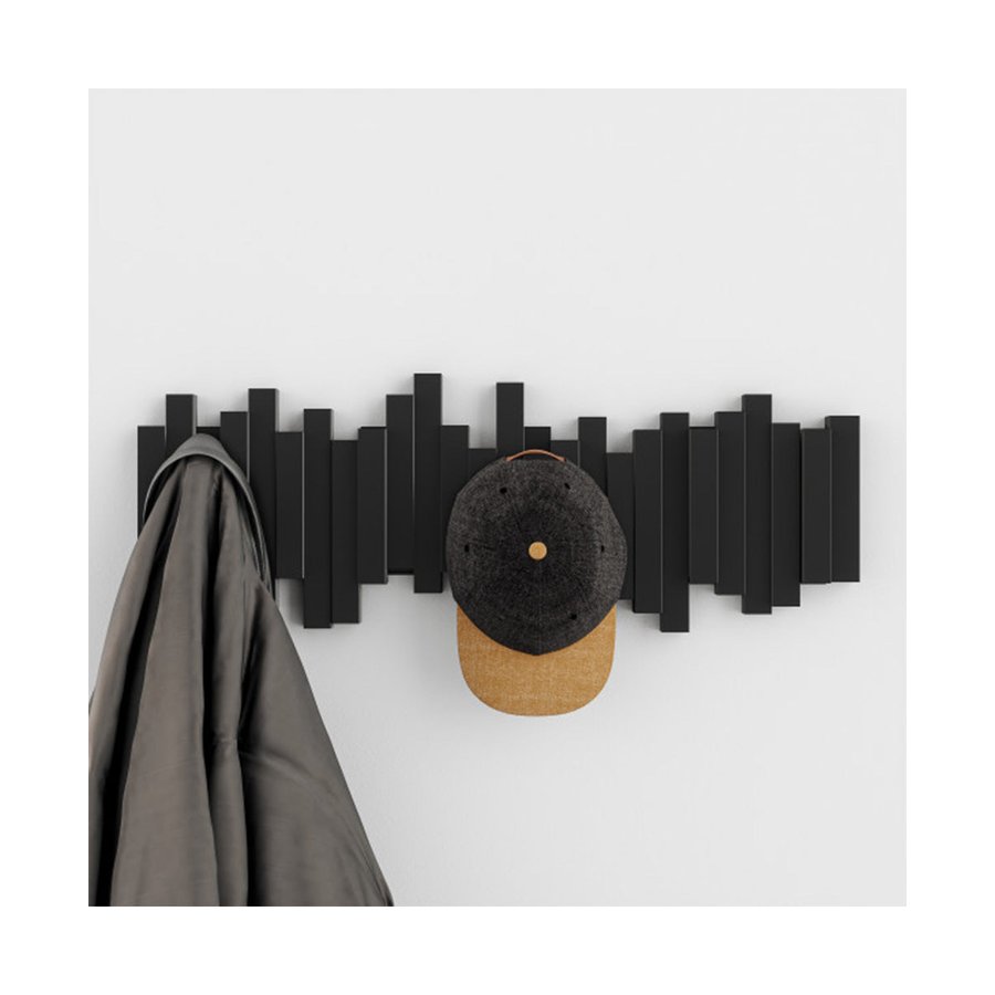 Umbra Sticks 5 Wall Hooks Black Black