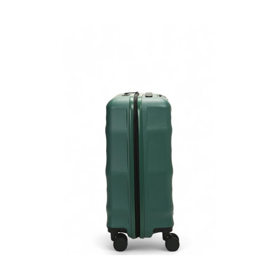 Explorer Luna-Air 55cm Hardside USB Carry-On Suitcase Forest Green Forest Green