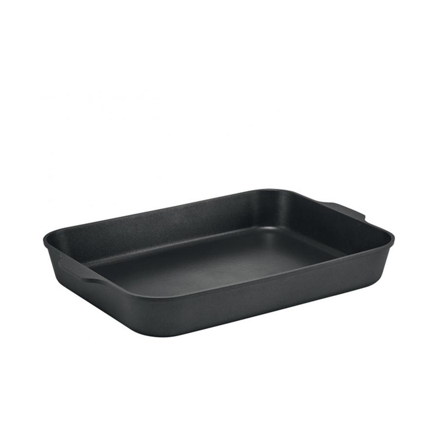 Anolon 38cm x 28cm x 6cm Large Roaster Black Black