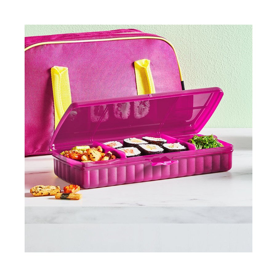 Tupperware Sandwich Keeper Plus (Set of 4) Rhubarb Rhubarb