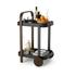 Umbra Bellwood Bar Serving Cart Black/Walnut